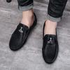 Doudou Shoes Men's Summer New British Style Fashion Trend Casual Versatile Soft-soled Men's Shoes One Pedal Lazy Shoes