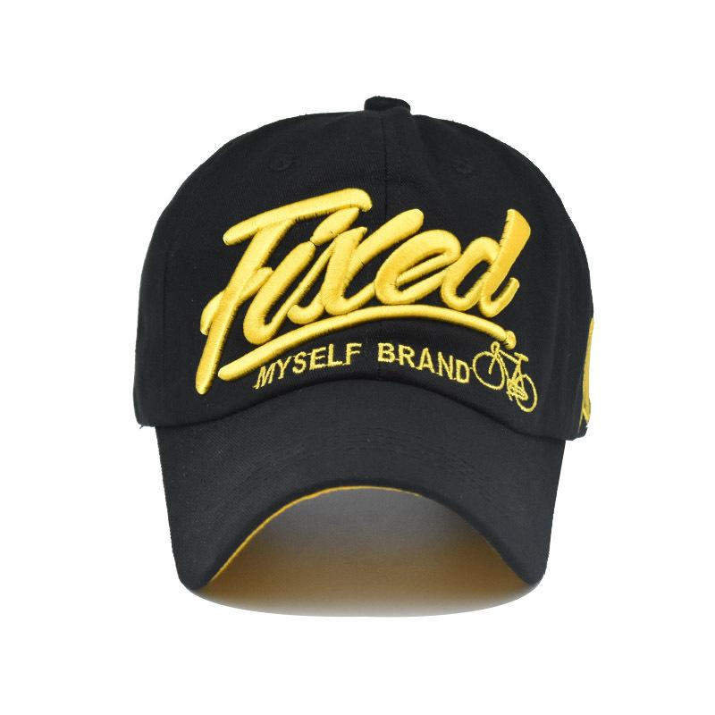 Popular Hat, Broken and Old Fired Large Letter Embroidered Letter Baseball Cap, Pure Cotton Hat