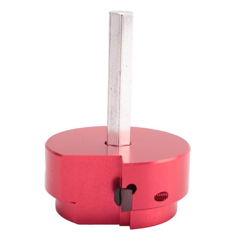 PVC Pipe Reamer With 1.5Inch Head Aluminum, PVC Fitting Saver, PVC Socket Saver With 0.315In Hex Shaft, For Water Lines-B61B