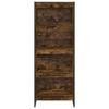 Bookshelf 60 x 30 x 155 cm Engineered Wood Smoked Oak