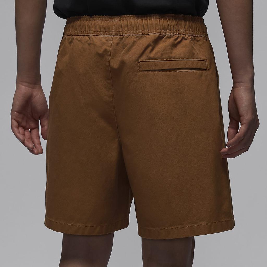 Jordan Essentials Woven Elastic Waist Cotton Sports Shorts Men Shorts Bronze FV7266228