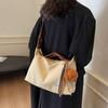 Leisure Crossbody Tote Bag with Large Capacity - Simple Commuter Single-shoulder Bag