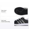 Zapatillas Superstar 2 J Negras con Rayas Lenticulares para Niños Core-Black Plata Mate Blanco Nube JQ0314