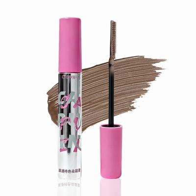 XIXI BOX Eyebrow Mascara with Small Fluffy 3 Bright Classic Dark Brown Comb, Clump-Resistant, Water-Resistant, Eyebrows, Shades, 02#
