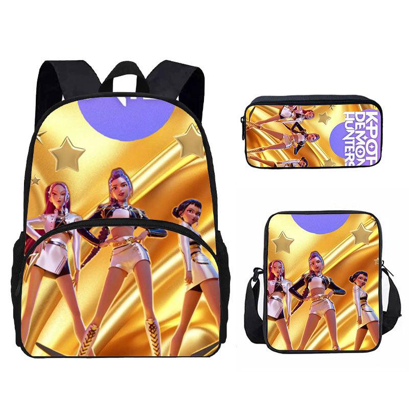 Witch Hunter School Bag Elementary School Cartoon Backpack K-Pop Anime Peripheral Backpack Children'S Bag