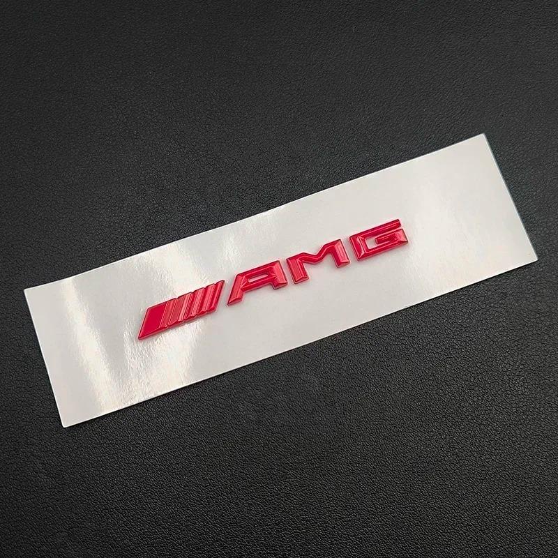 3D ABS Small Car Console Fob Sticker Logo AMG Emblem Badge For Mercedes Benz A B C E S GLA CLA GLC GLE AMG Interior Accessories TE8