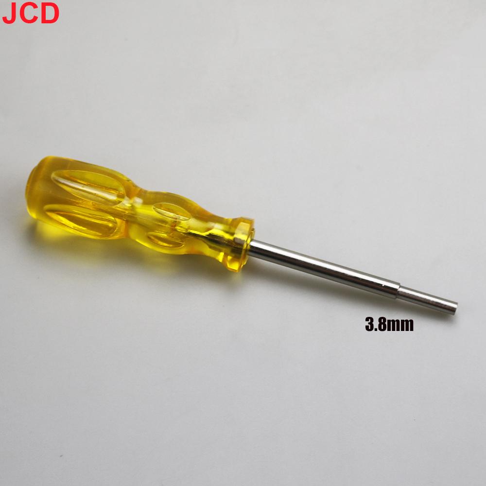 JCD 1 Stück 3,8 mm 4,5 mm Sicherheits-Schraubendreher Reparaturwerkzeug Gamebit Für N64 NES SNES NGC SEGA SFC MD GameBoy Color Spielwerkzeuge