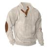 Herbst und Winter Neue Herren Outdoor Jacke Cord Corduroy Lässiger Kragen Langarm Pullover