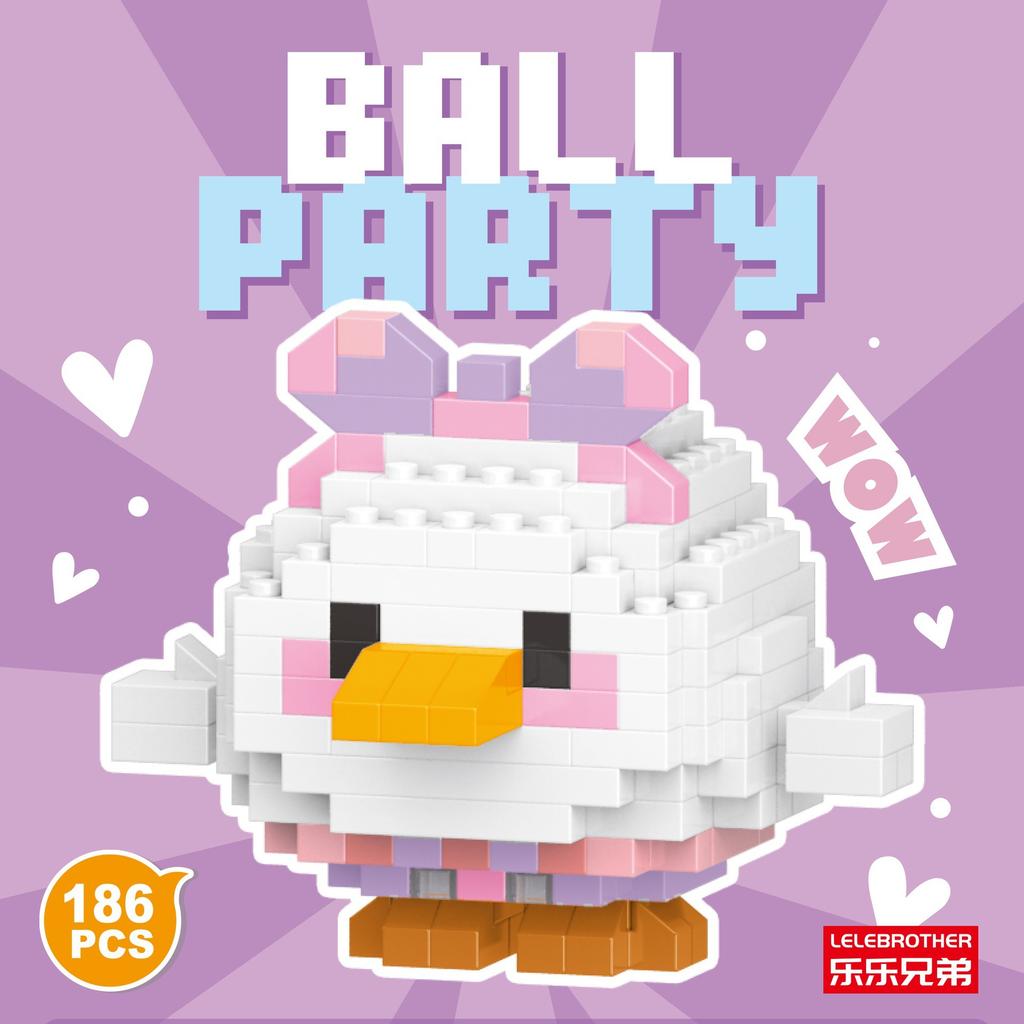 Small Animal Doll Series Micro Particle Building Block Children's Assembled Toys