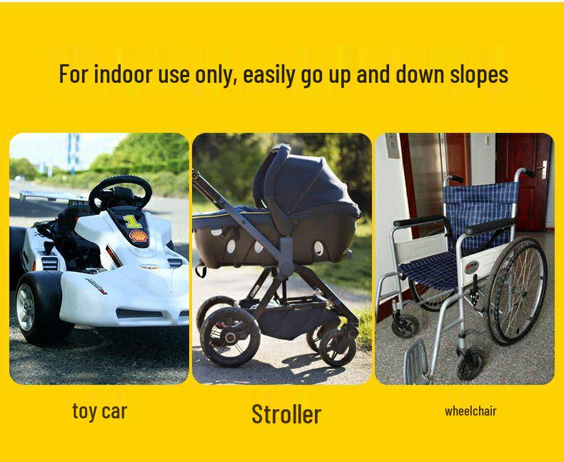 Threshold Uphill Ramp Mat for Indoor Sweeping Robots