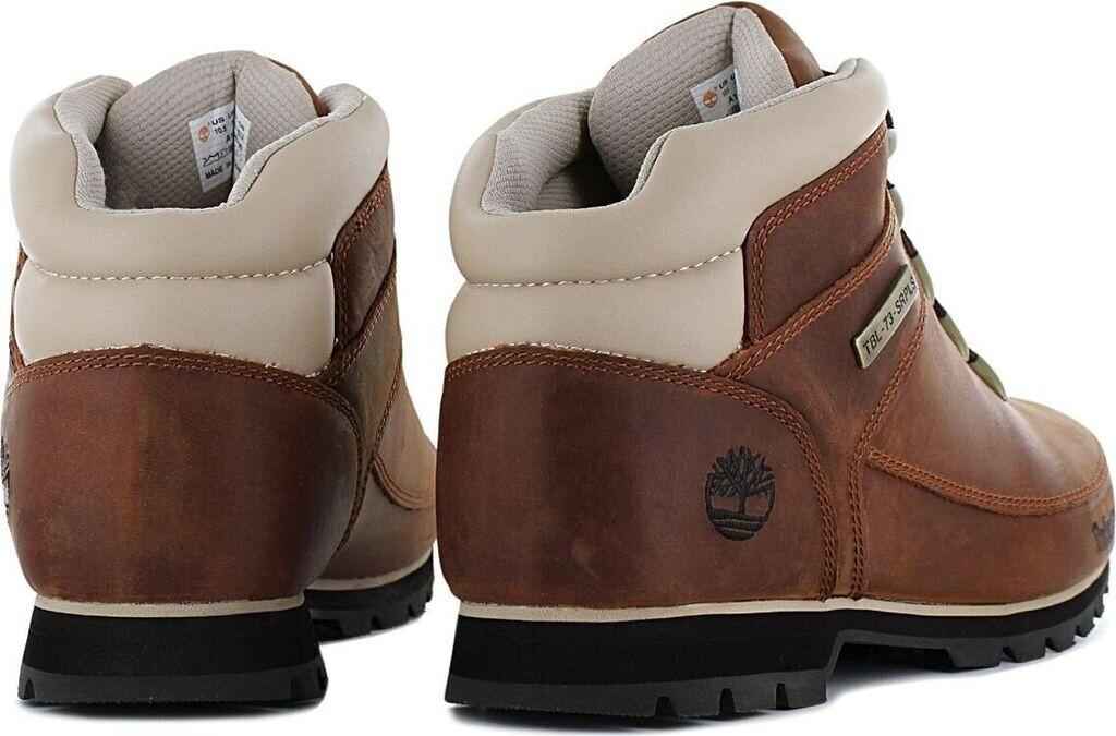 Red-brown Timberland Euro Sprint Hiker Boots