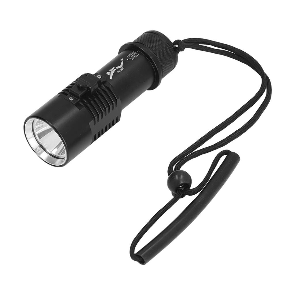 Dive Light 5000LM Magnetic Switch Diving Flashlight Portable Diving 100 Meters IPX8 Waterproof Dive