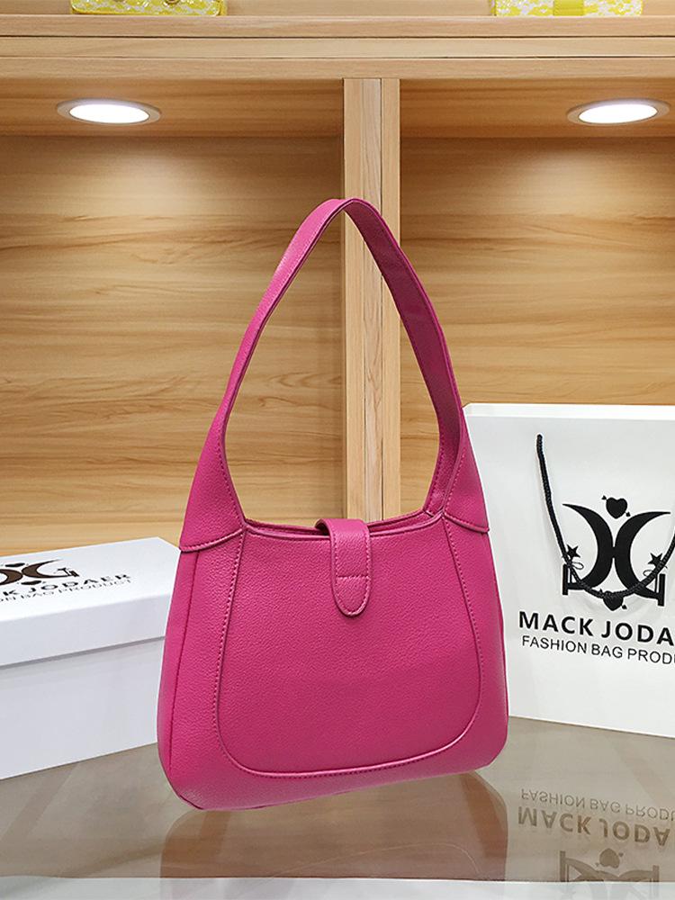 Kadınlar İçin Üst Düzey Taşlı Fransız Baget Omuz Çantası - 2025 Yeni Moda İş Gidip Gelme Tarzı