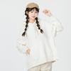 PUMA Sweatshirts Women's White Hooded Moderate Regular 672132-65