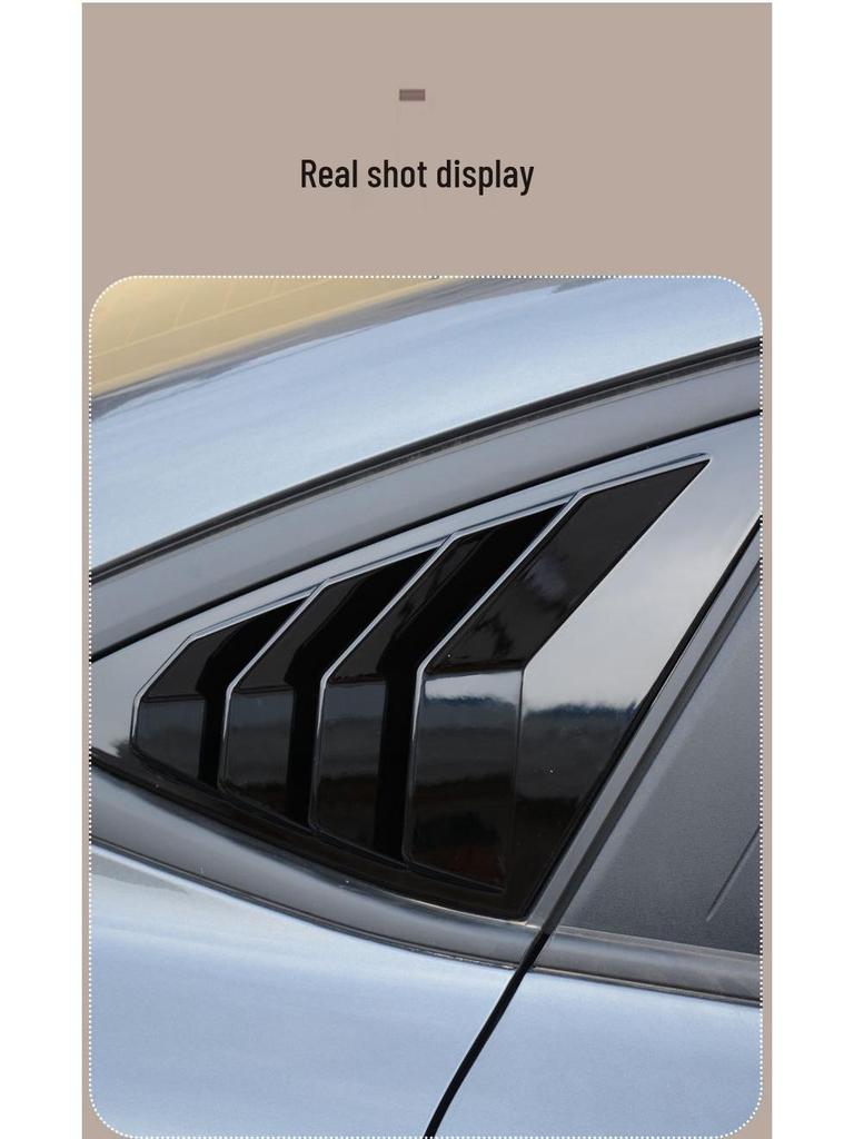 Changan Qiyuan A05 Rear Window Louver Trim Decor