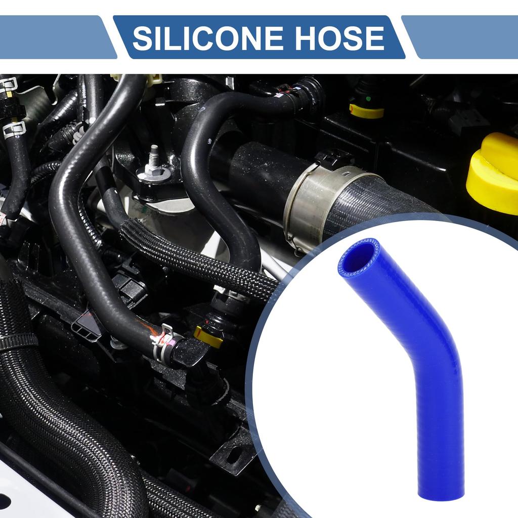 X AUTOHAUX Silicone Hose, Silicone Tube, 135 Degree Elbow, General Use, 4 Layer Strengthening,