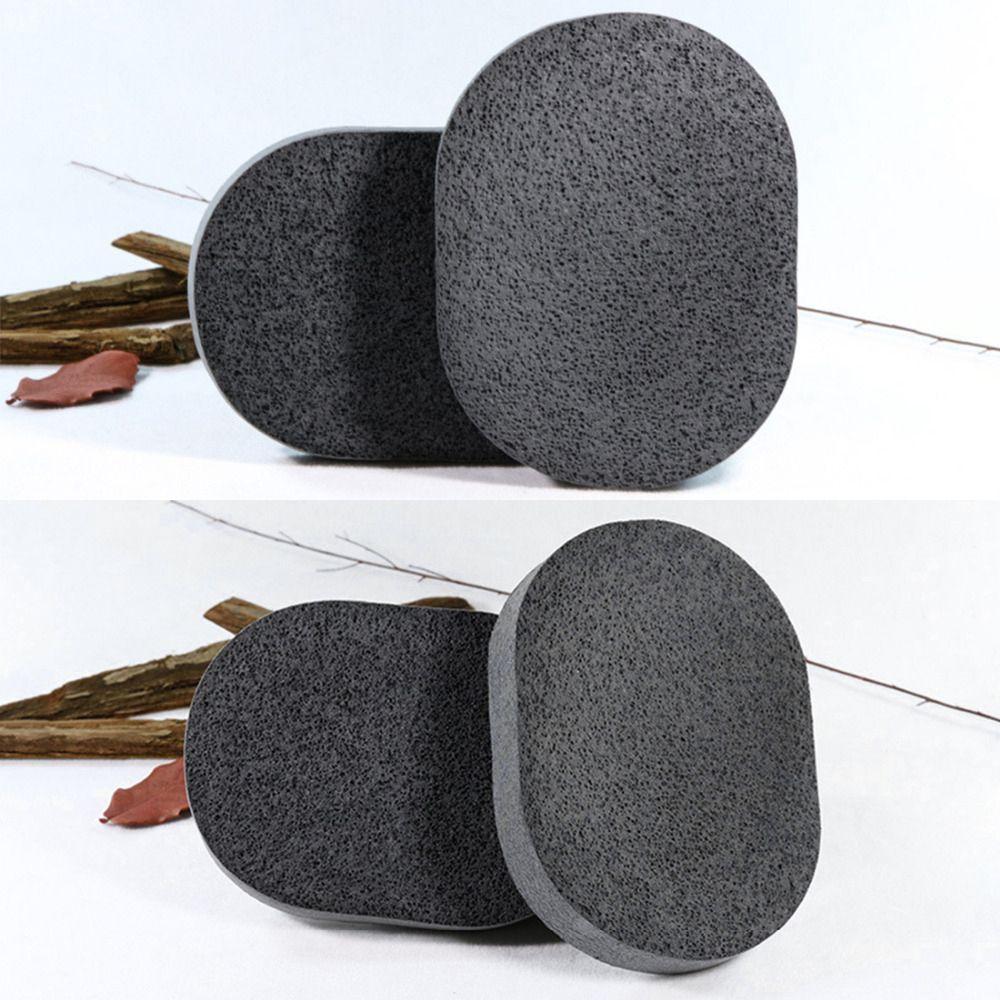 Portable Washing Tools Facial Cosmetic Puff Bamboo Charcoal Makeup Remover Cleaning