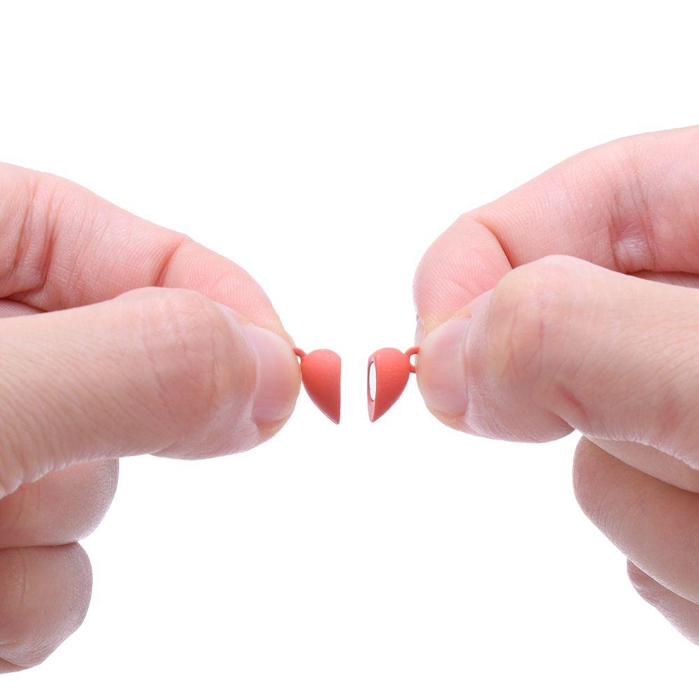 Necklace Beads End Caps Charms Connected Clasps Magnetic Buckle Love Heart Couple Bracelet