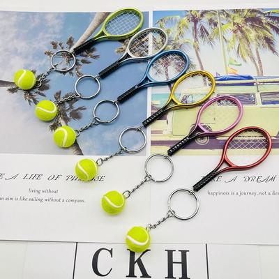 Chaveiro de Tênis Decoração Pingente de Tênis Personalizado Chaveiro de Raquete Presente