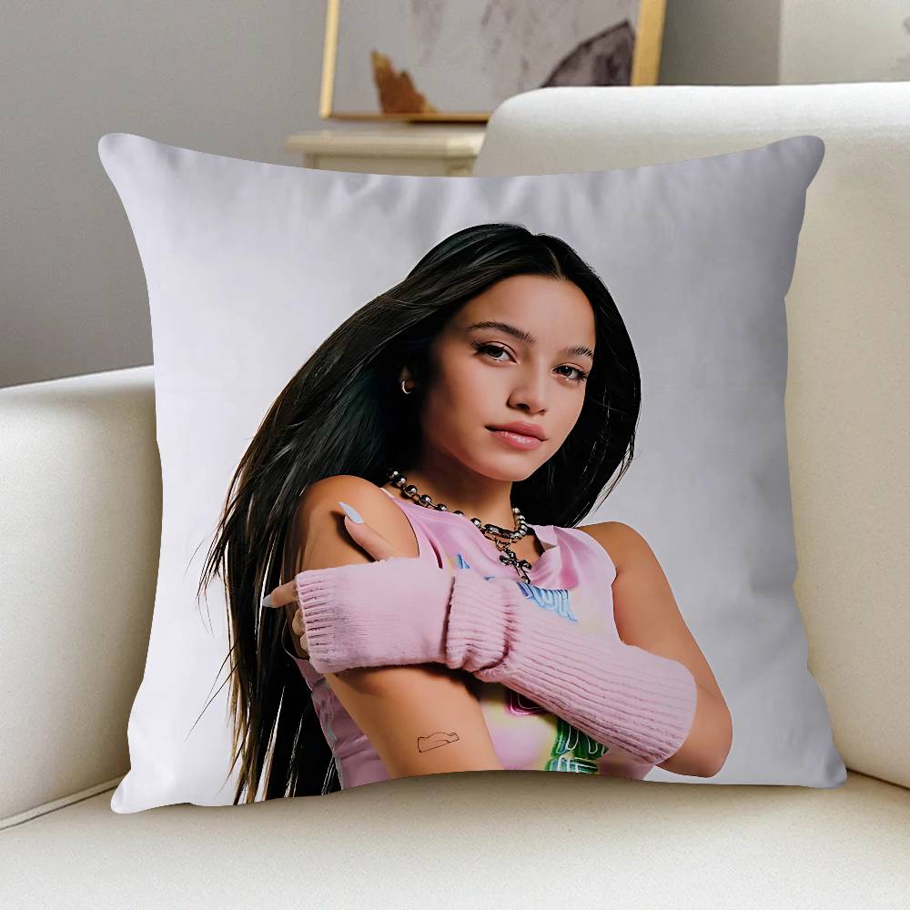 Певица E-Эмилия Мернес Наволочка Мультяшный Подарок Наволочка для Подушки Декор Спальни Дома Дивана Кресла Сиденья Наволочка 16x16Inch
