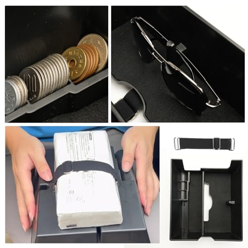 Ruiya Improved New Toyota Alphard 40 Series Vellfire 40 Series Dedicated Console Box Storage Box Car Interior Storage Center Console Box Alphard 40 Se