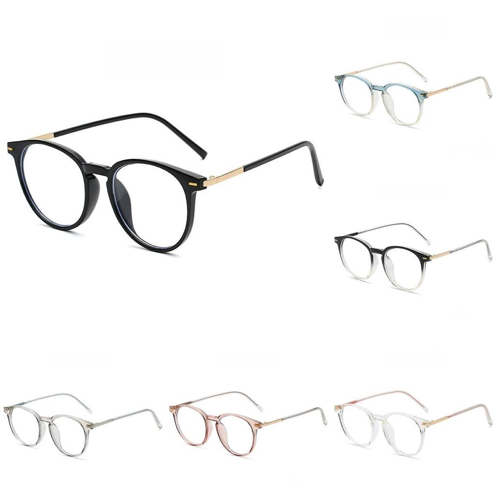 Hanbok Style Retro Transparent Eyewear Frame With Blue Light Protection For Daily Use