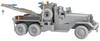 Thunder Models Escala 1/35 Caminhão de Reboque Pesado Americano Ward LaFrance M1A1, Teto Aberto, com Figura, Kit de Modelo de Plástico TB35014B (Veículo militar)