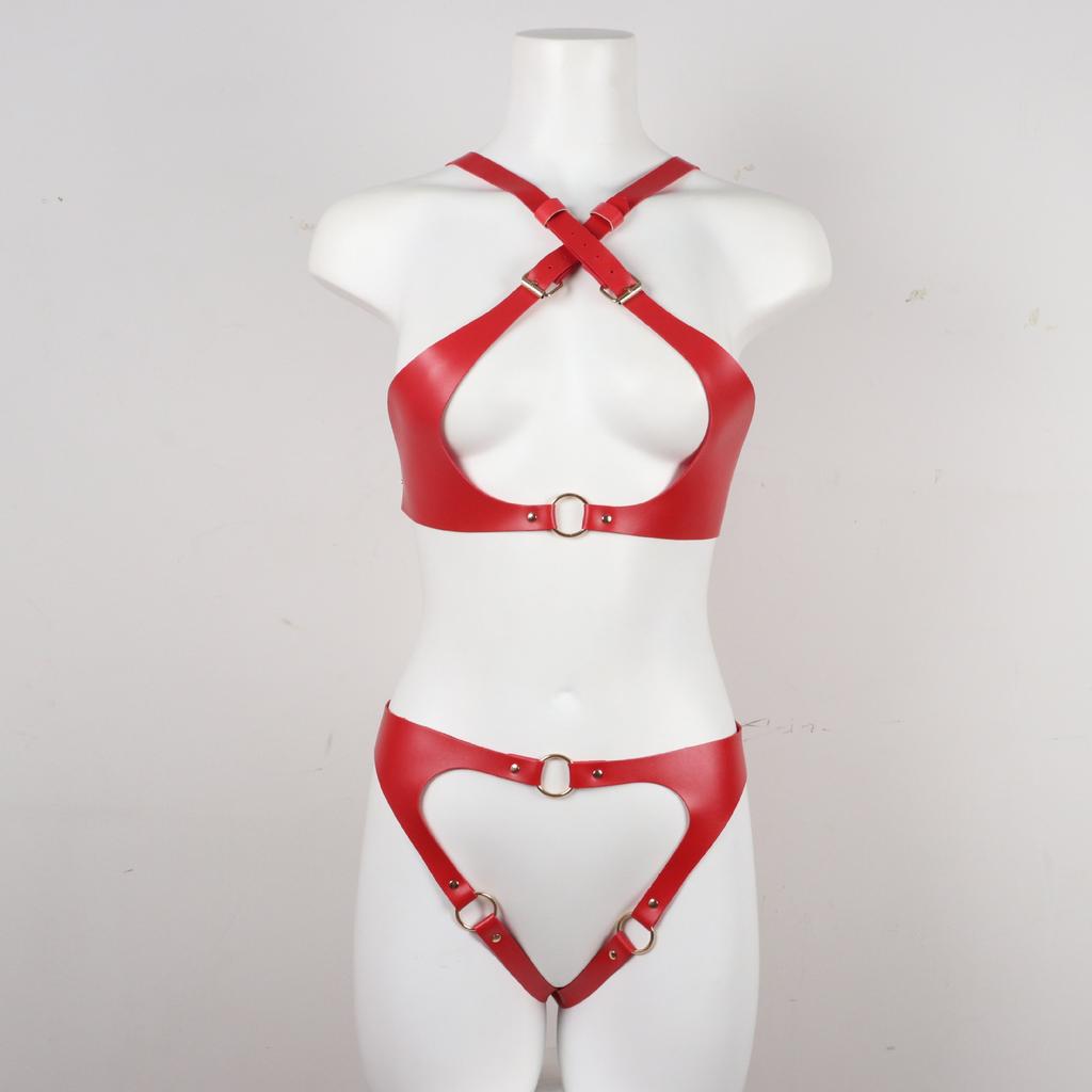 Women Sexy Body Harness Belt Bdsm Bondage Lingerie Garter Belt Leather Leg Harness Punk Gothic Fetish Clothing SKINYANG MY822
