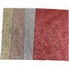 Hot Stamping Hollow-Out Rose Flower Dining Table Bowl Mat