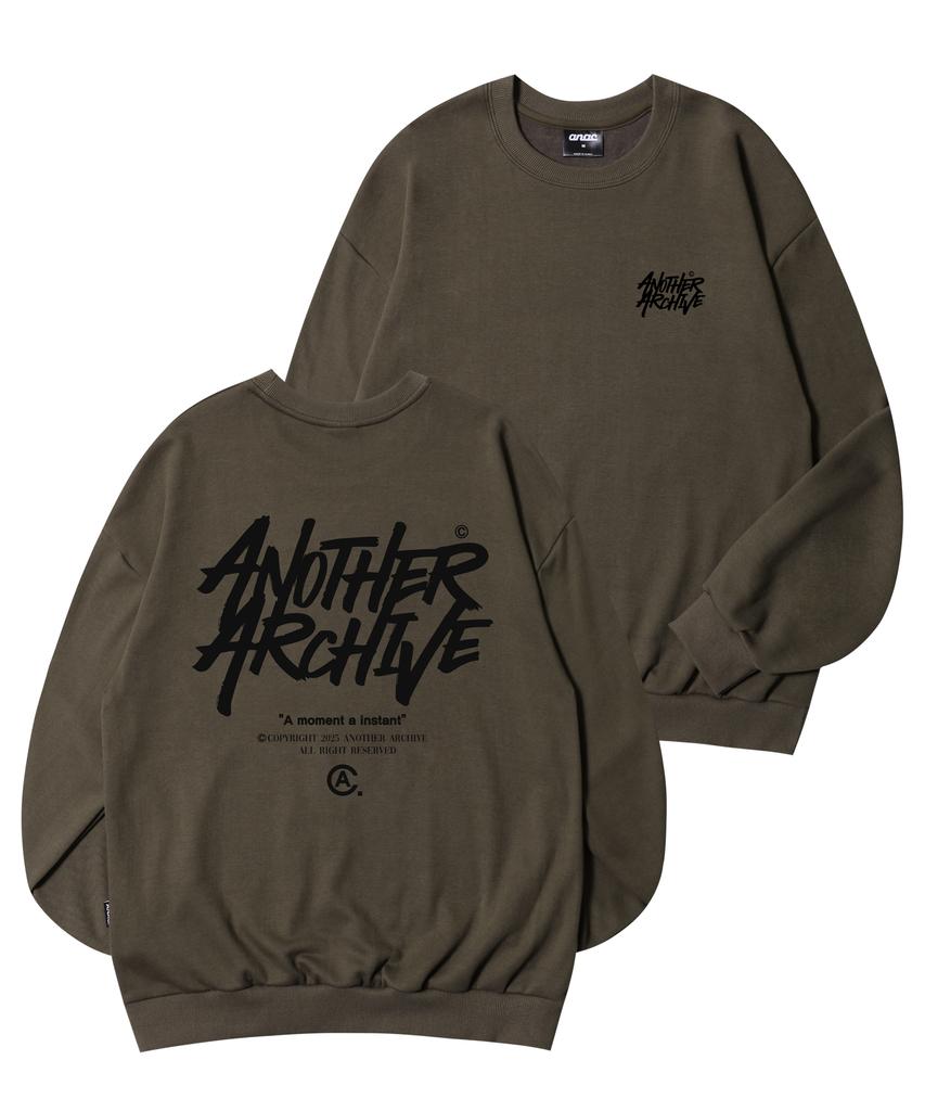 ANOTHER ARCHIVE Fb Graffiti Oversized Sweatshirt_Black