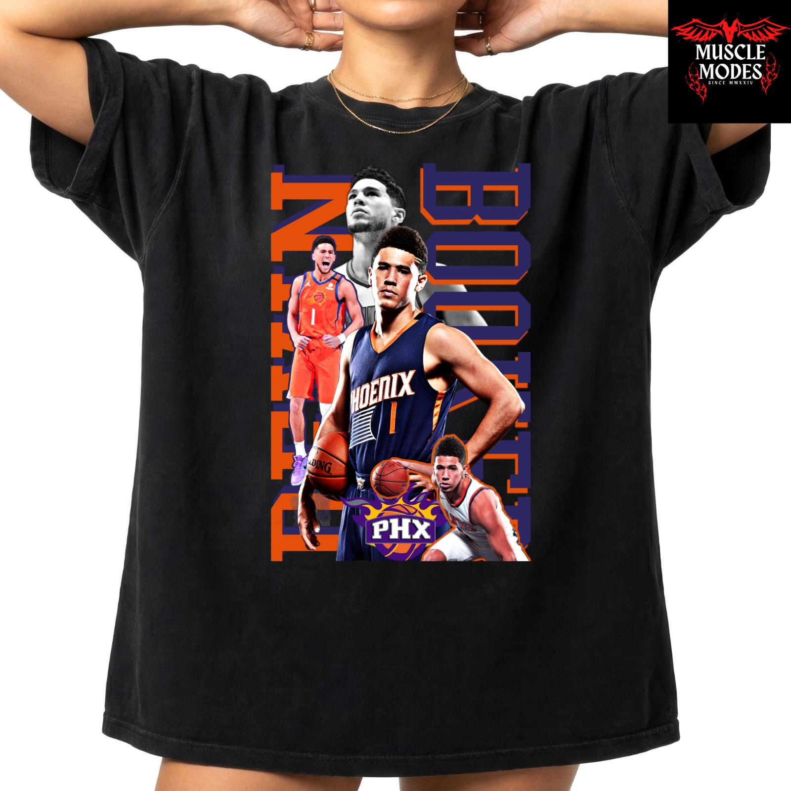Devin Booker NBA Legends Tribute Premium Unisex Cotton Sports T-Shirt S