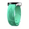 18/20/22mm Carved Snake Print Silicone Strap for Galaxy Vivoactive 5/3/Venu/Sq 2 & GT3/GT2, Durable Stylish Replacement Band