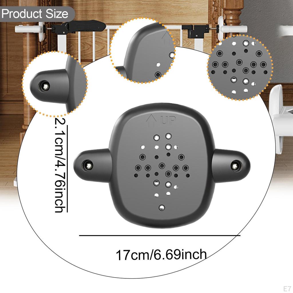 2 Pack Adapter for Pet Gate Installation on Stairs Puppies And Kittens