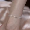 Minimalist Shiny Chains Anklets For Women Girls Friend Foot Jewelry Leg Barefoot