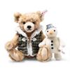 Steiff World Limited Edition Teddy Bear and Snowman [Authentic Steiff]