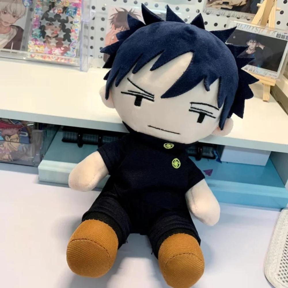 25cm Jujutsu Kaisen Plush Satoru Gojo Fushiguro Megumi Itadori Yuji Inumaki Toge Anime Figure Stuffed Plush Doll Birthday Gifts