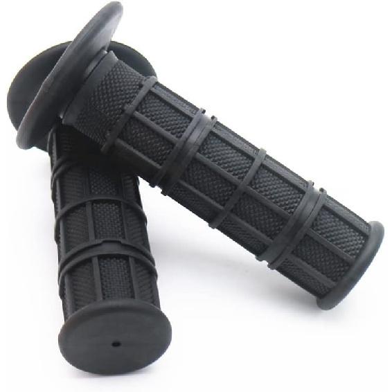 

22MM 7/8 Universal Non Slip Rubber Handle Grip 1 24mm Motorcycle Handlebar Grips Bar End for Honda Yamaha Suzuki Kawasaki Polaris Arctic Cat Off