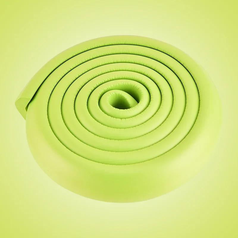 2m Thicken Baby Bumper Strip Furniture Anti-collision Strip L Type with Double-sided Tape Coffee Table Corner Protection Strips
