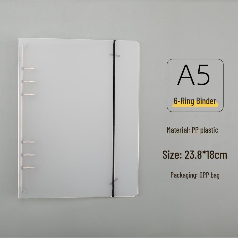 B5 DIY Notizbuch mit losen Blättern, schwarzem Papier und dicken leeren schwarzen Kartonseiten