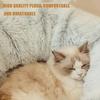 Pet Resting Hideaway Bed House Condo Plush for Small Large Pet Warm Bed Nest for Dogs Cats Cave Plush