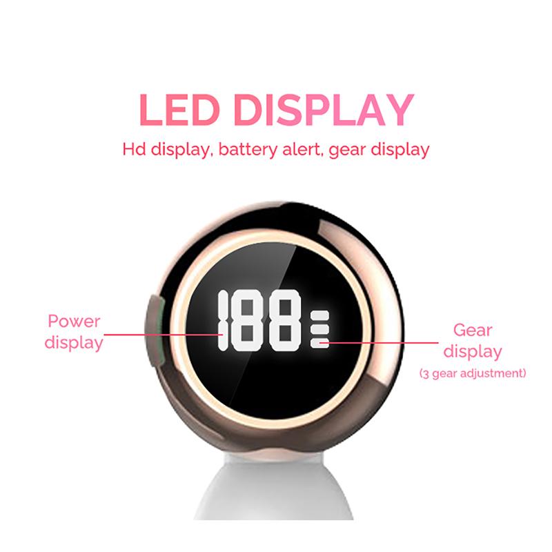 IPX6 Waterproof Electric Cleansing Brush 6 In1 Sonic Rotating Deep Cleansing Brush Remove Acne Pore Skin Rejuvenation Beauty