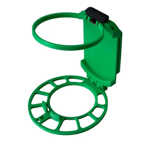 Nostalgie Foldable Belt Beverage Holder, Hands Free Drink Carrier Clip for Travel, Portable Cup Caddy Sports Game Hiking Concert
