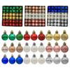 Christmas Ball Ornament Set - 72 Pieces (3cm) for Tree Decorating and Gifts