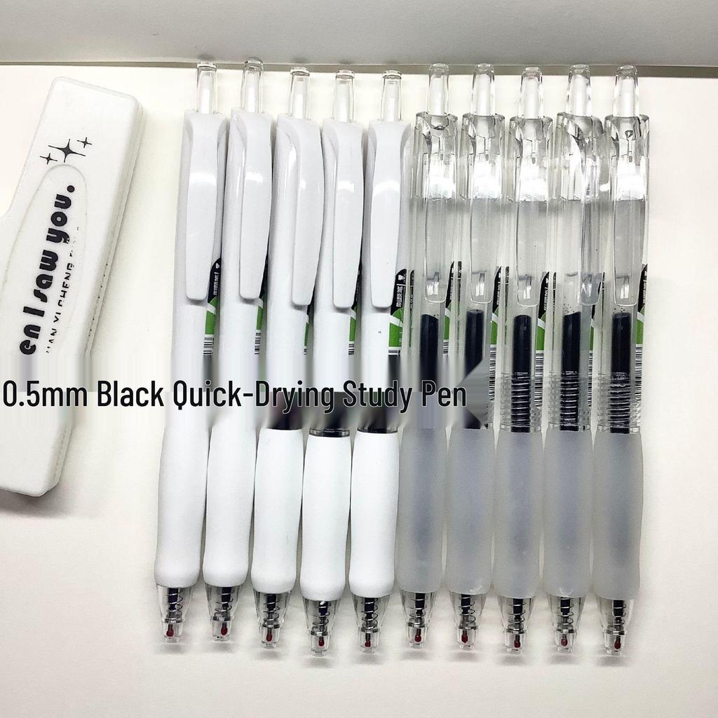 Smooth 0.5 ST Tip Neutral Pen – Quick-Dry Black Ink for Exams & Signatures