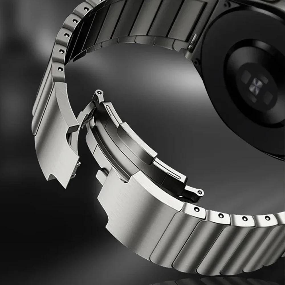 Man 22mm Stainless Steel Watch Straps for Huawei GT5 Pro 4 3 2 46mm Watch 4/3 Pro for Amazfit Balance GTR 4/3/2 Bracelet Venu 3