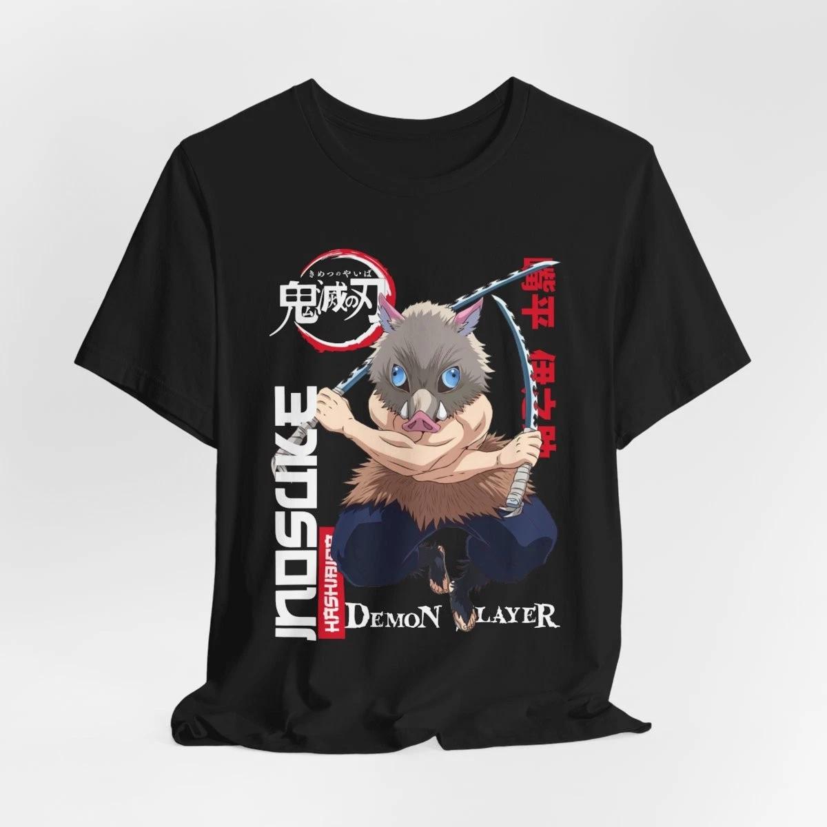 Inosuke Hashibira Demon Slayer Anime Manga Japanese Otaku Funny Gift T-Shirt XXL