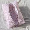 Cute Candy Color Makeup Pouch Plaid Women Large Capacity Portable Cosmetic Box Case Bags Female Storage Make Up Cases