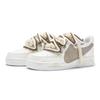 Nike Air Force 1 Low 'T10' Low top Skateboard Shoes Women's Khaki White DD8959-100(TeamR-T10S-BOX)
