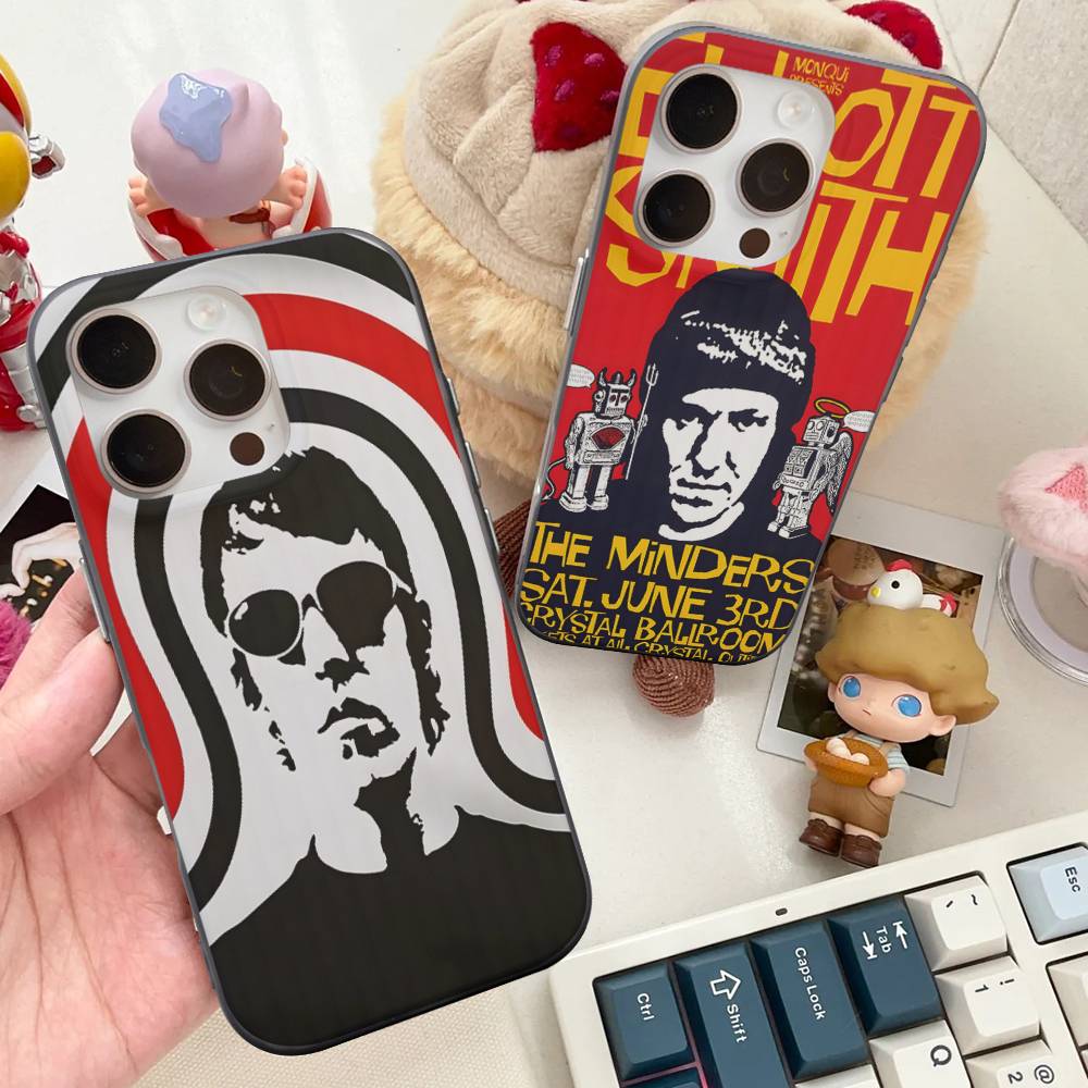 Эллиотт Смит Figure 8 Для IPhone 17 16 15 14 13 12 11 Pro Max Plus Pro Гофрированный Ударопрочный Матовый Чехол для Телефона