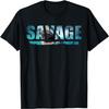 SAVAGE Shark Great White Graphic Casual Wild Things T-Shirt